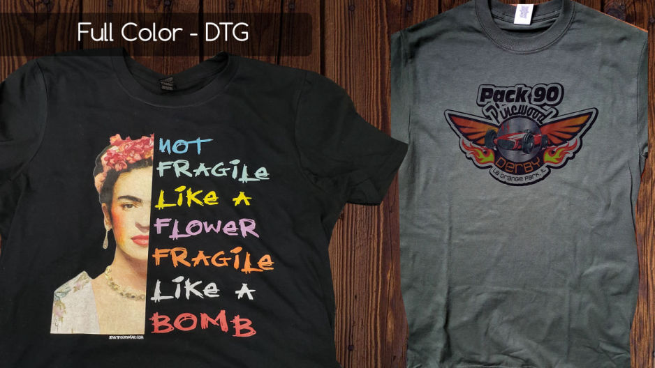 Full Color Shirt Printing